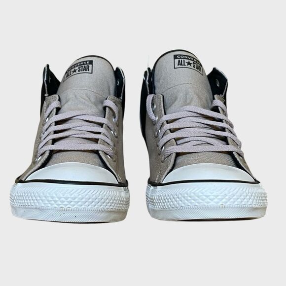NWB Converse Chuck Taylor All Star High Street Mid Men 10.5 Wm12.5 Papyrus Black - Picture 7 of 15